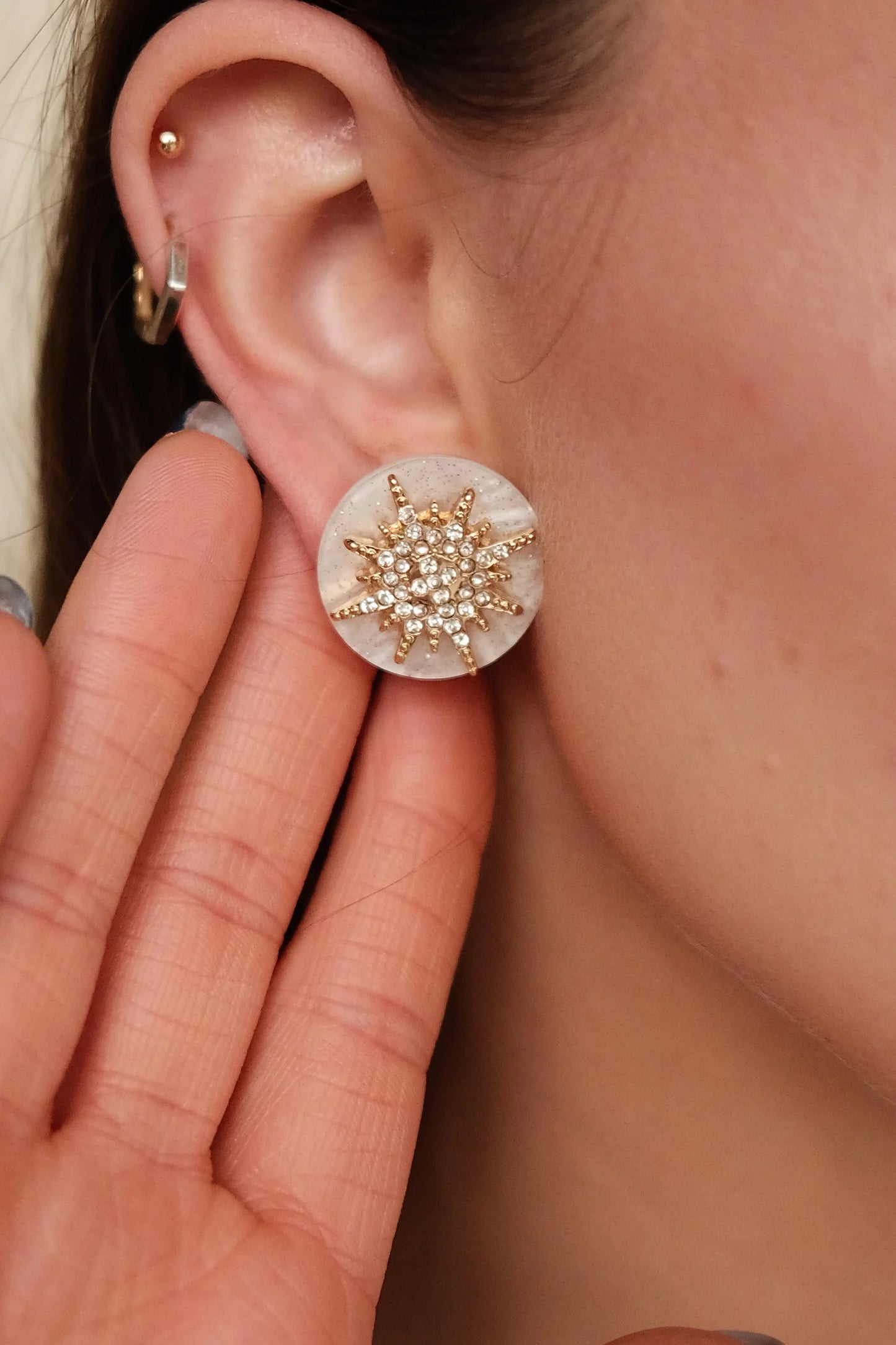 Stardust Stud Earrings