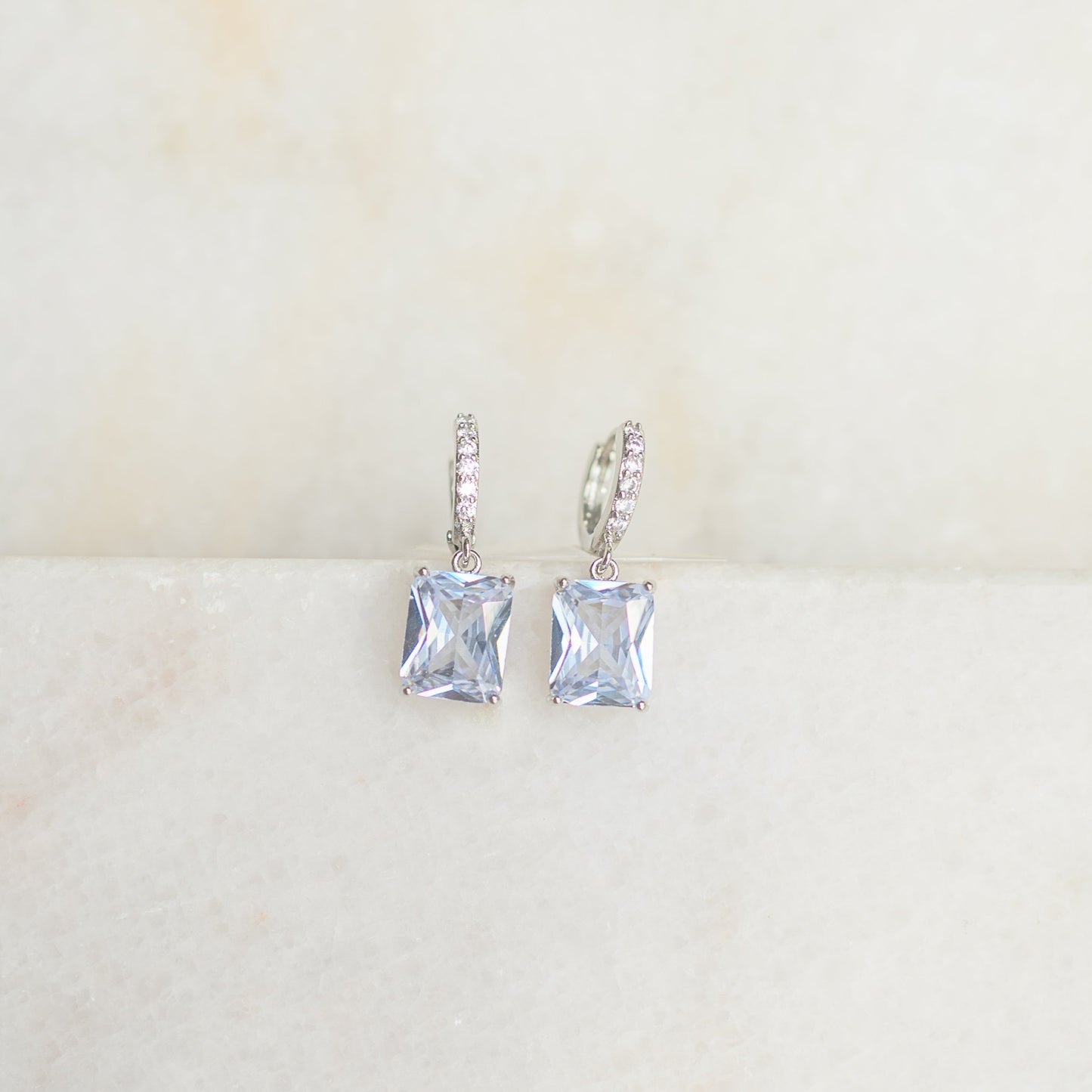 Square Crystal Drops