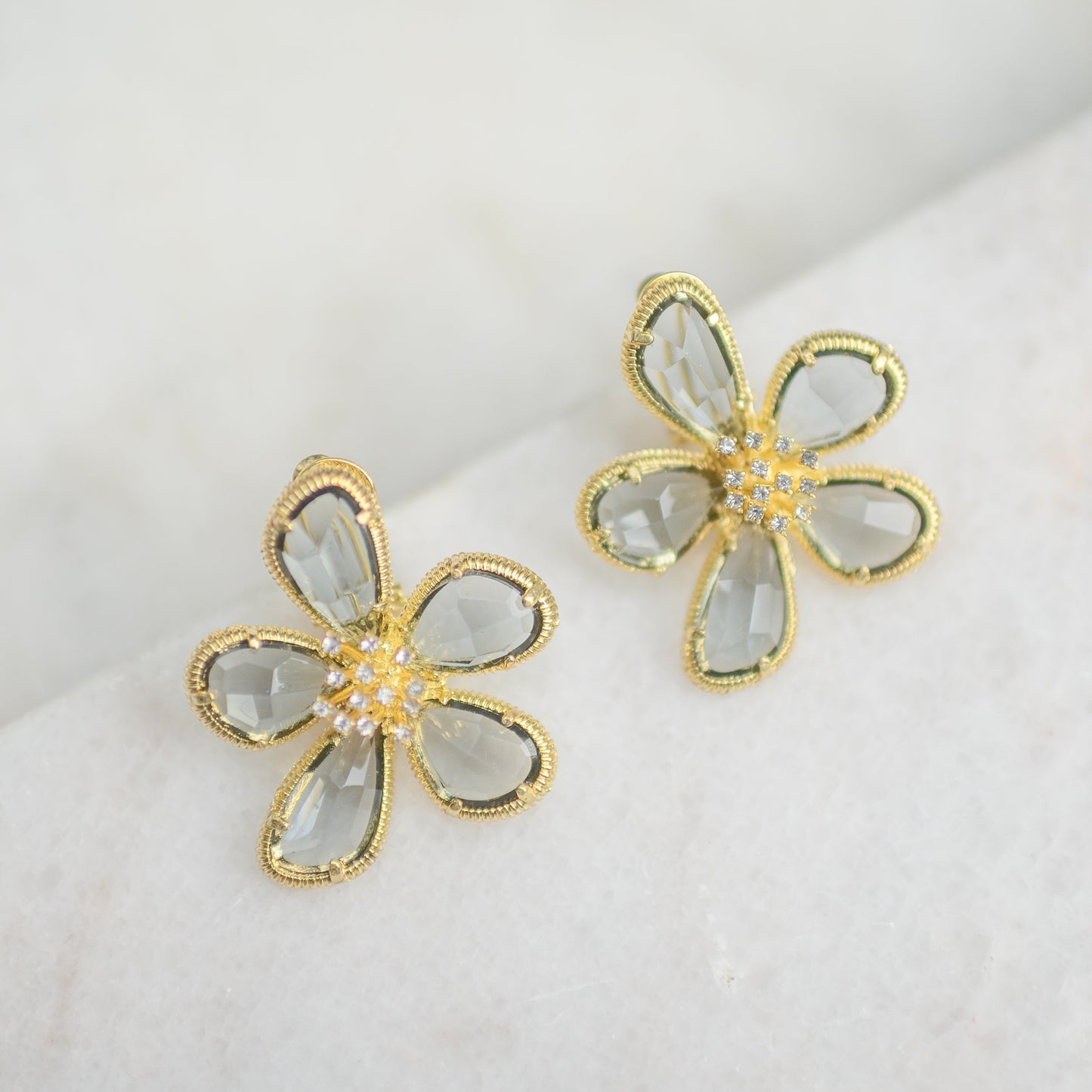 Large Crystal Flowers