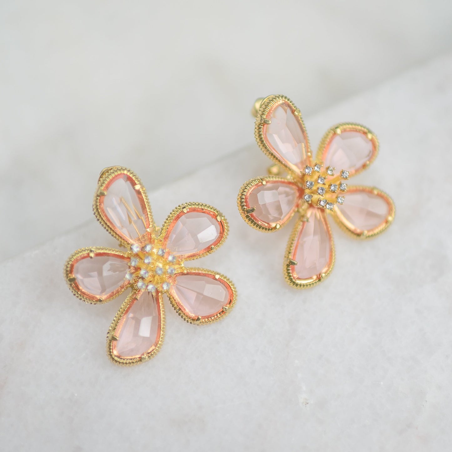 Large Crystal Flowers