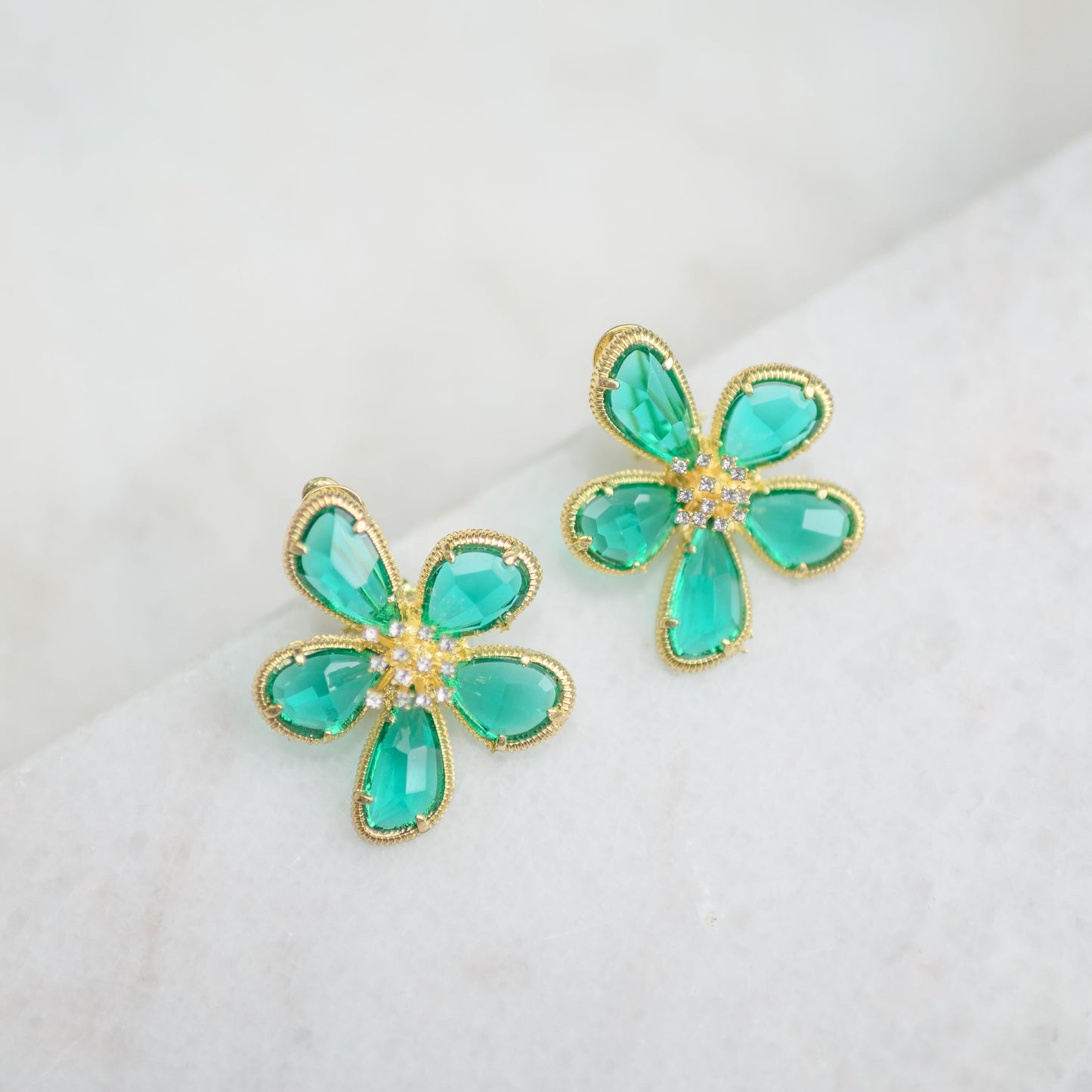 Large Crystal Flowers
