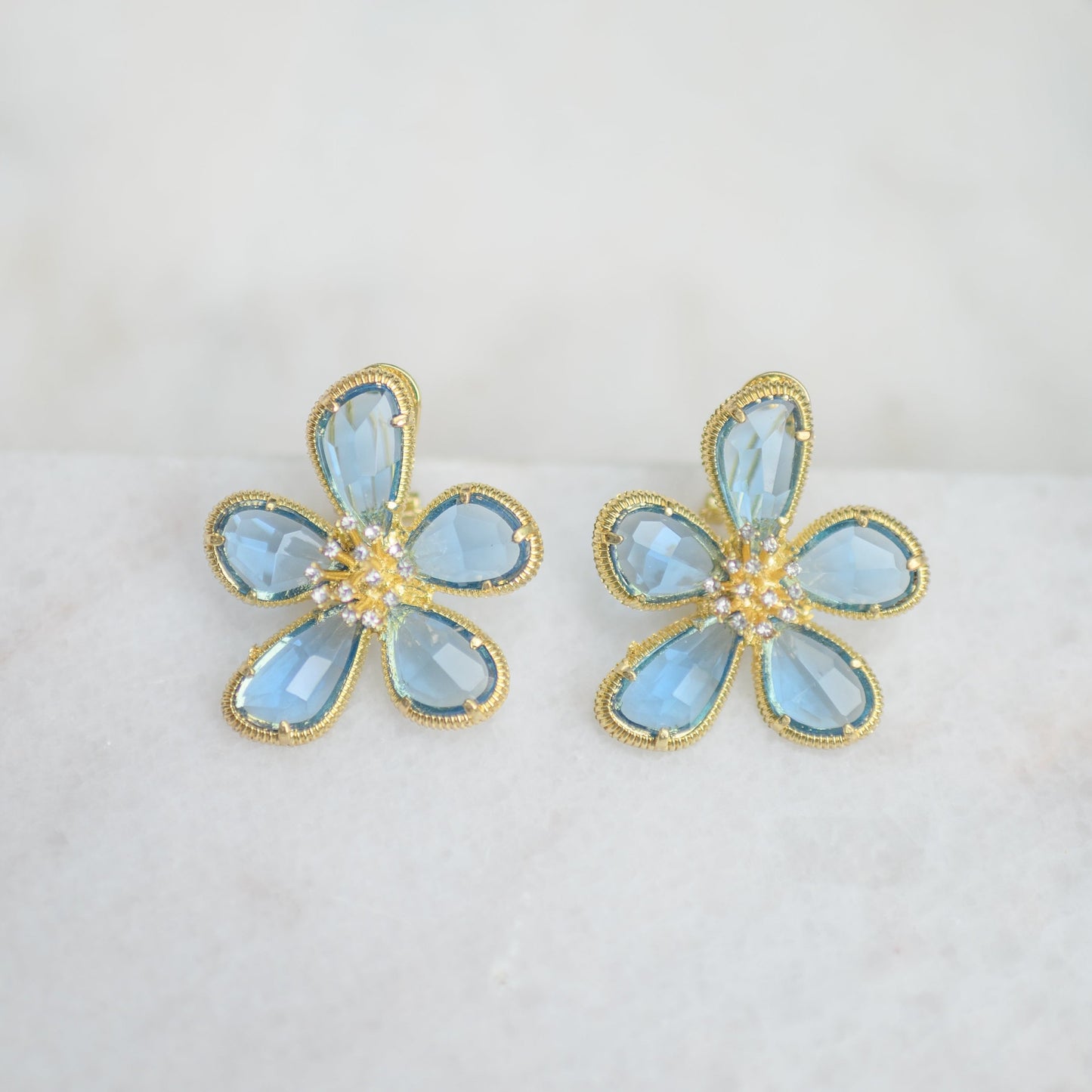Large Crystal Flowers