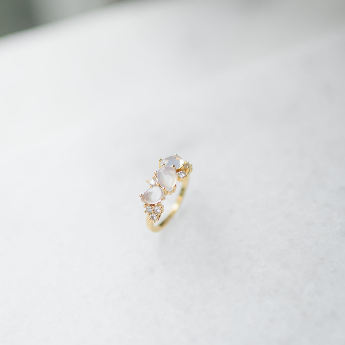 Moonstone Style Ring