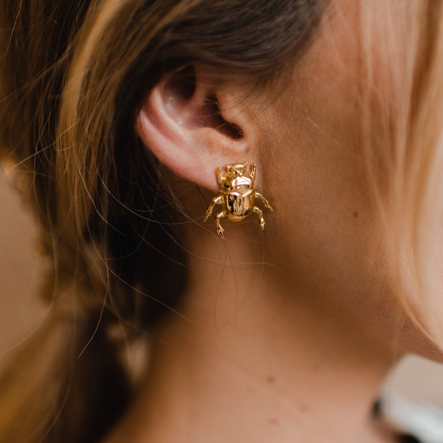 Aretes de Escarabajo