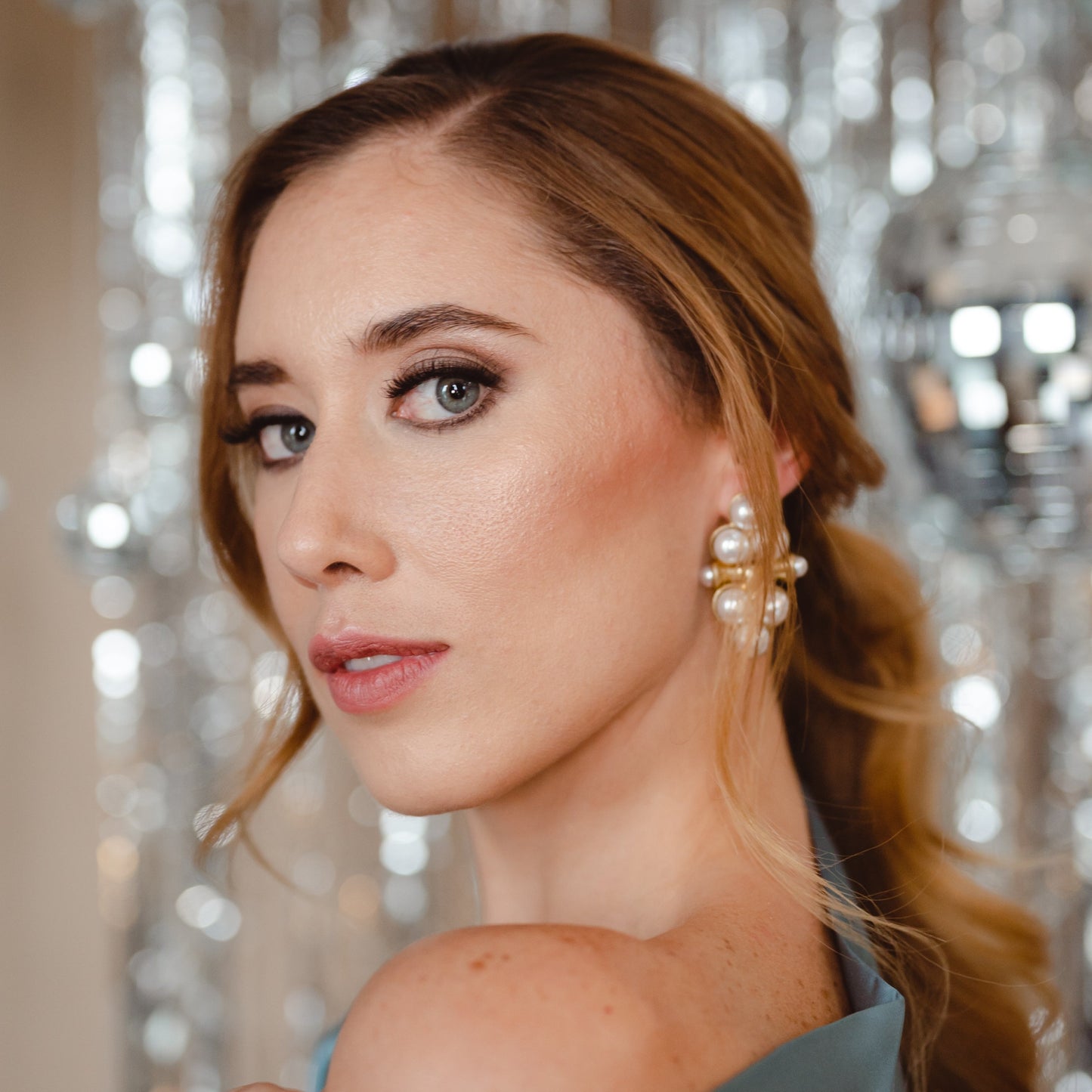 Vintage Style Pearl Earrings