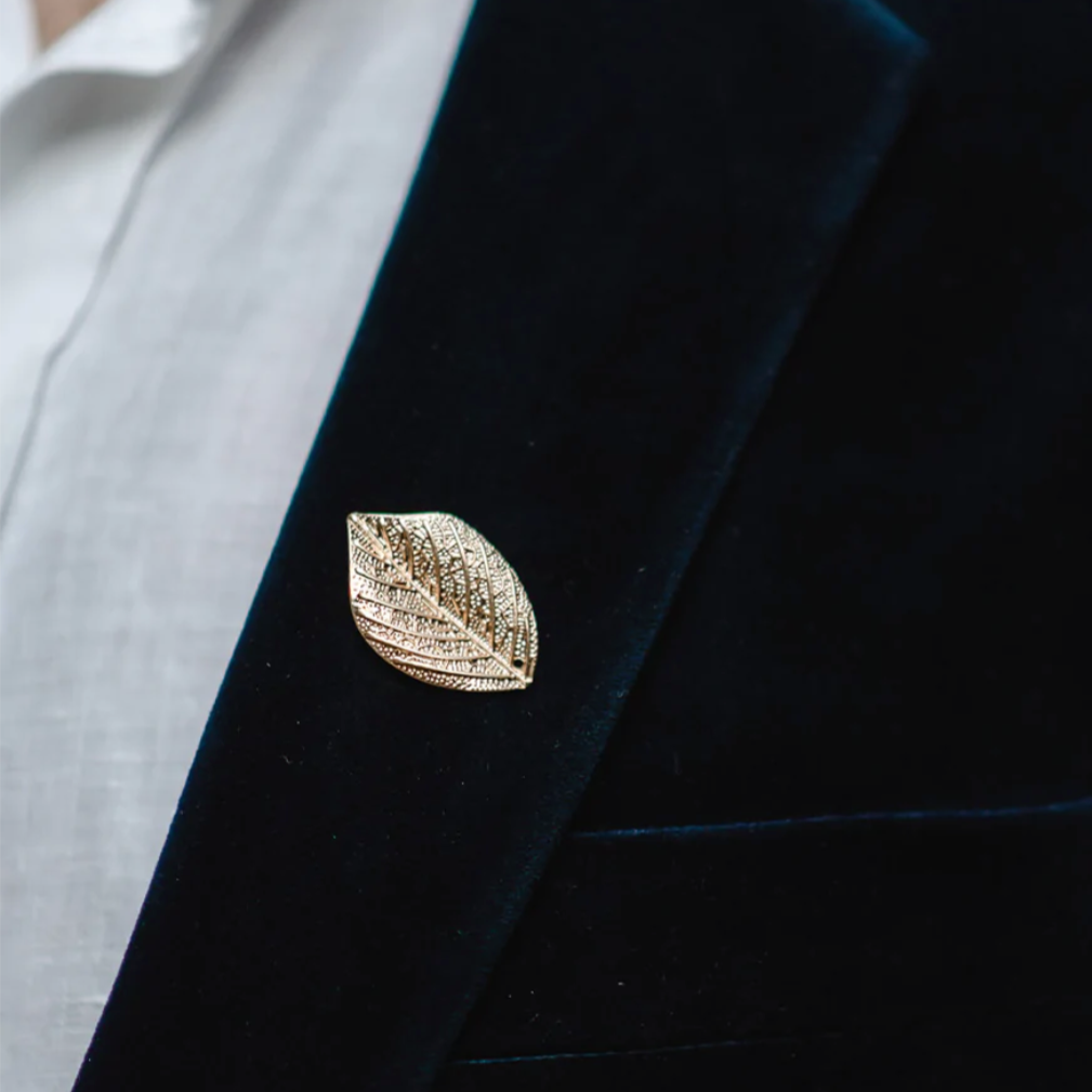 Leaf Boutonniere