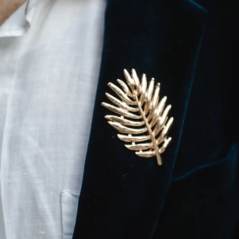 Fern Boutonniere