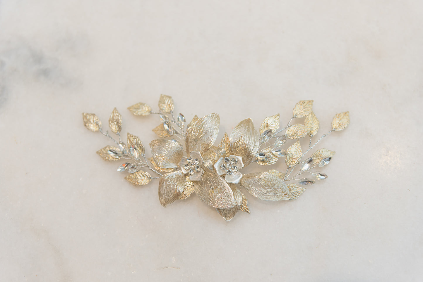 Golden Foliage Hairpiece