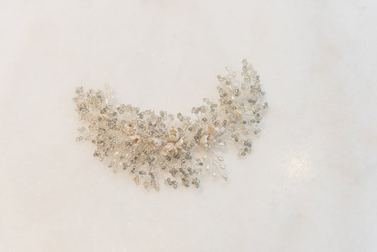 Moonlit Blossom Hairpiece