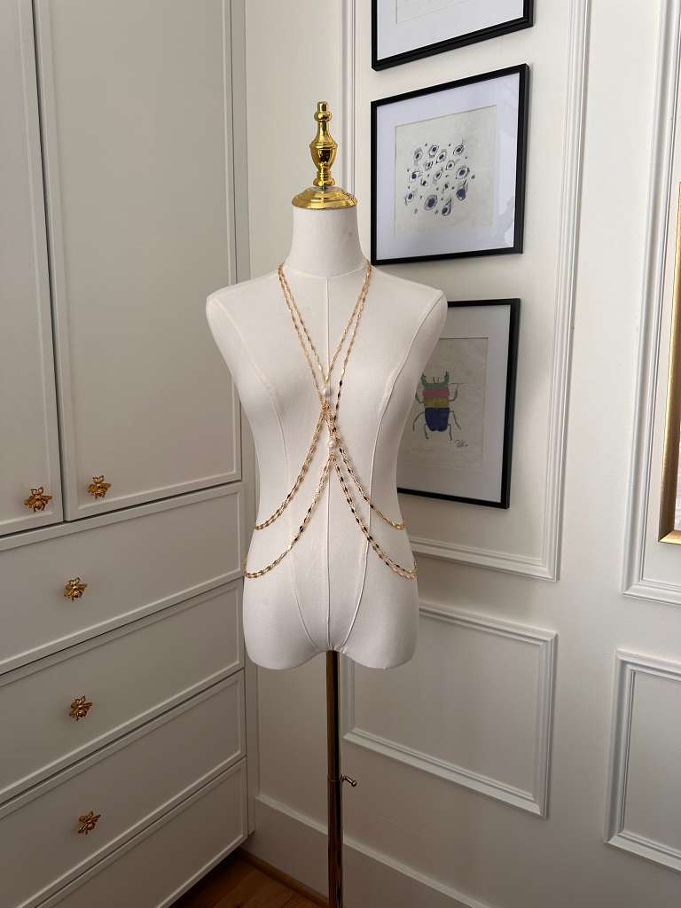 Pearl Body Chain