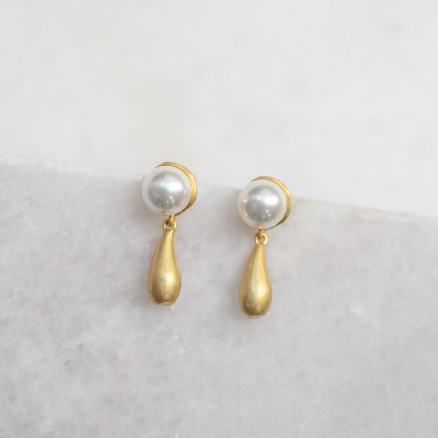 Pearl & Gold Drops