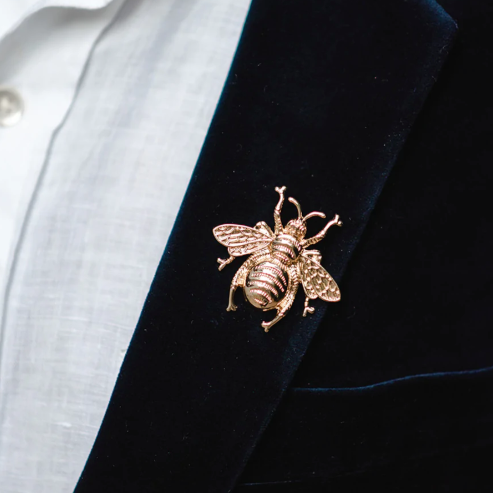 Bee Boutonniere